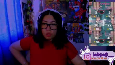 Snapshot of gloriette__ chatting on 02/24/25, 07:30 LALISA online show from 02/24/25, 07:30