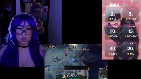 Snapshot of gloriette__ chatting on 11/30/25, 07:01 LALISA online show from 11/30/25, 07:01