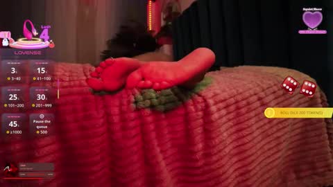 Goddess Caramel Toez online show from 12/13/25, 07:53