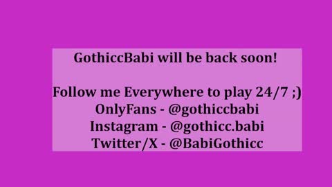 Snapshot of gothicc_babi chatting on 12/31/24, 03:12 Gothicc Babi online show from 12/31/24, 03:12