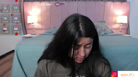 Snapshot of grace77_ chatting on 02/16/25, 12:43 Grace online show from 02/16/25, 12:43