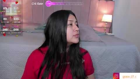 Snapshot of grace77_ chatting on 02/19/25, 12:22 Grace online show from 02/19/25, 12:22