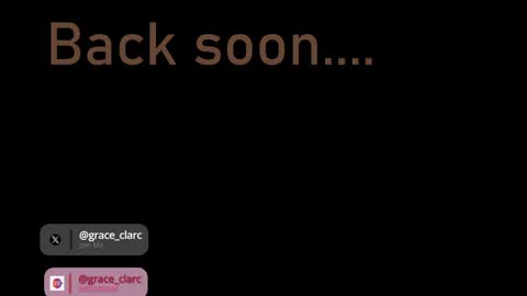 Grace clarc online show from 04/29/26, 02:54