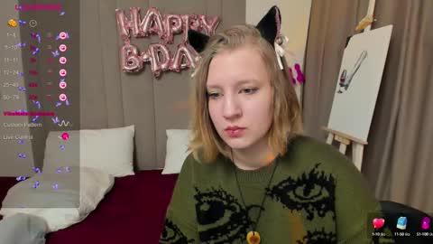 Snapshot of haileyfoxy chatting on 03/12/25, 02:30 Hailey online show from 03/12/25, 02:30