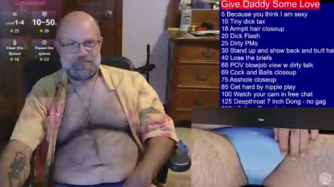 HairyDaddyBear69 online show from 10/07/25, 11:57