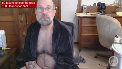 HairyDaddyBear69 online show from 03/10/26, 01:05