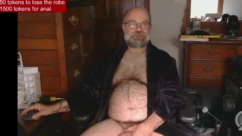 HairyDaddyBear69 online show from 04/01/26, 11:33