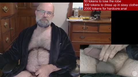 HairyDaddyBear69 online show from 04/08/26, 12:16