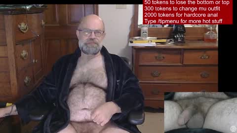 HairyDaddyBear69 online show from 04/10/26, 12:21