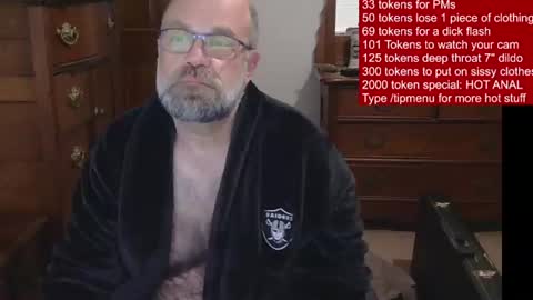 HairyDaddyBear69 online show from 06/25/26, 10:53