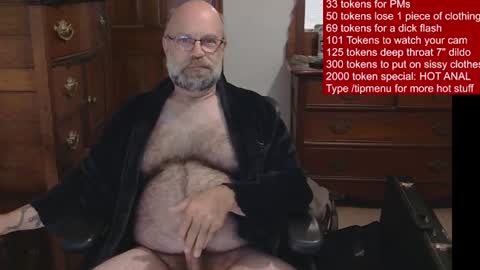HairyDaddyBear69 online show from 06/27/26, 11:15