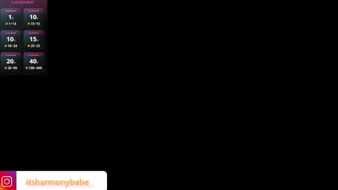 Snapshot of harmonybabe_ chatting on 09/28/25, 11:59 Harmony online show from 09/28/25, 11:59