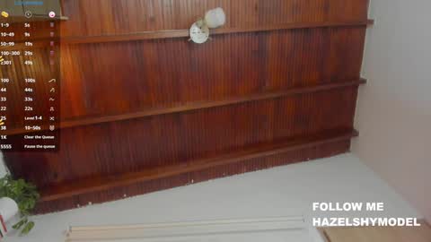 Snapshot of hazel_shy chatting on 12/07/24, 09:50 Im Hazel online show from 12/07/24, 09:50