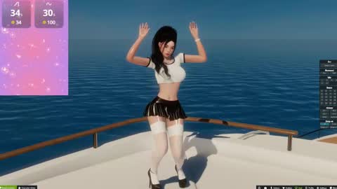 Snapshot of hinata__sweet chatting on 03/11/25, 12:33 Hanna online show from 03/11/25, 12:33