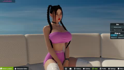 Snapshot of hinata__sweet chatting on 10/19/25, 05:46 Hanna online show from 10/19/25, 05:46