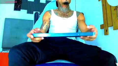 Snapshot of hot_latino_x chatting on 02/09/26, 12:42 SEXY COUPLE online show from 02/09/26, 12:42