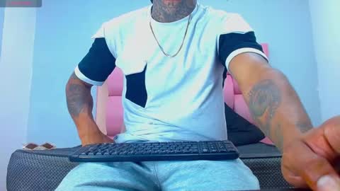 Snapshot of hot_latino_x chatting on 02/23/26, 12:46 SEXY COUPLE online show from 02/23/26, 12:46