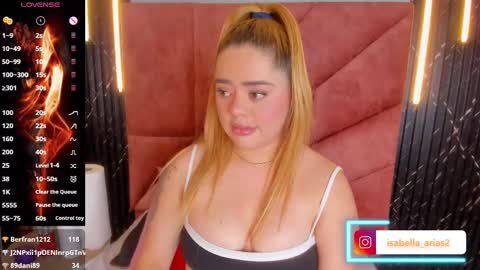 Snapshot of isabella_arias1 chatting on 03/07/25, 10:02 Isabella Arias online show from 03/07/25, 10:02
