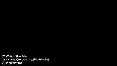 Abby Rose online show from 01/17/26, 08:23