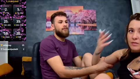 Snapshot of jack_and_melinda chatting on 02/22/25, 08:18 JakeMelinda online show from 02/22/25, 08:18