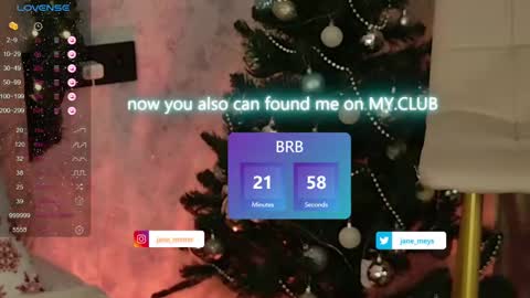 Snapshot of jane_meys chatting on 12/25/24, 11:11 your kitty JANE roawww online show from 12/25/24, 11:11