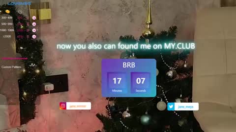 Snapshot of jane_meys chatting on 12/29/24, 11:18 your kitty JANE roawww online show from 12/29/24, 11:18