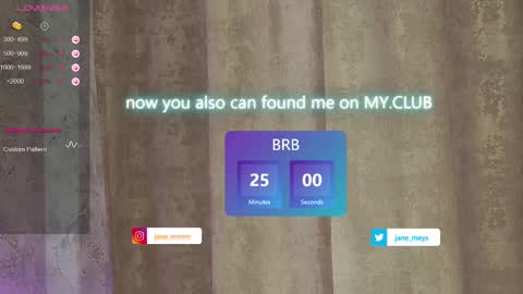 Snapshot of jane_meys chatting on 03/05/25, 08:10 your kitty JANE roawww online show from 03/05/25, 08:10