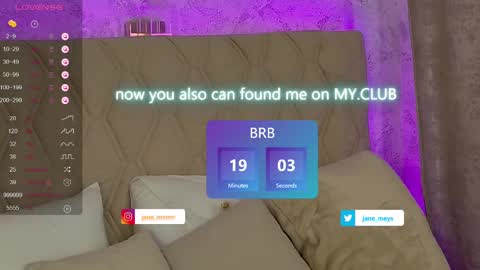 Snapshot of jane_meys chatting on 03/06/25, 11:25 your kitty JANE roawww online show from 03/06/25, 11:25