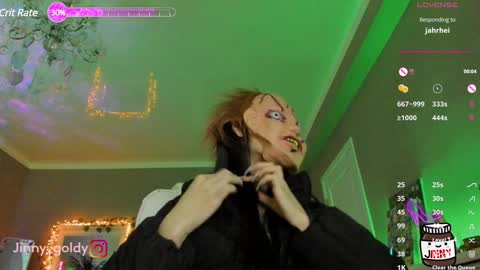 Snapshot of jinny_gold chatting on 01/15/25, 10:06 MY NEW INSTA jinny goldy online show from 01/15/25, 10:06