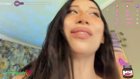 Snapshot of jinny_gold chatting on 01/21/25, 10:52 MY NEW INSTA jinny goldy online show from 01/21/25, 10:52