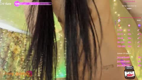 Snapshot of jinny_gold chatting on 01/26/25, 08:46 MY NEW INSTA jinny goldy online show from 01/26/25, 08:46