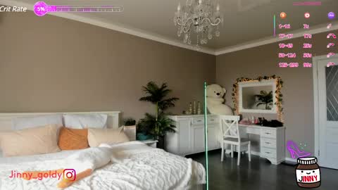 Snapshot of jinny_gold chatting on 02/20/25, 04:18 MY NEW INSTA jinny goldy online show from 02/20/25, 04:18