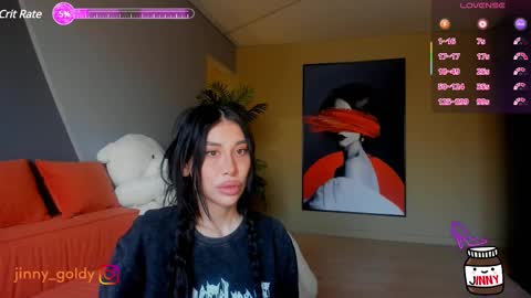 Snapshot of jinny_gold chatting on 02/24/25, 03:33 MY NEW INSTA jinny goldy online show from 02/24/25, 03:33