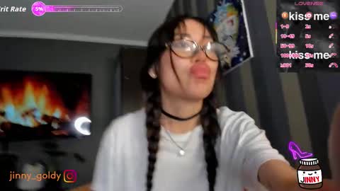 Snapshot of jinny_gold chatting on 09/22/25, 02:41 MY NEW INSTA jinny goldy online show from 09/22/25, 02:41