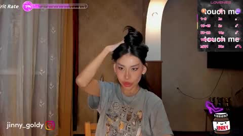 Snapshot of jinny_gold chatting on 10/10/25, 03:33 MY NEW INSTA jinny goldy online show from 10/10/25, 03:33