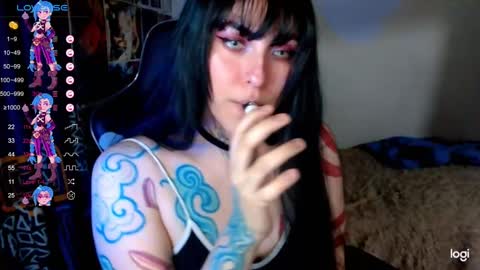 Snapshot of jinx_25 chatting on 12/12/24, 01:10 Jinx online show from 12/12/24, 01:10