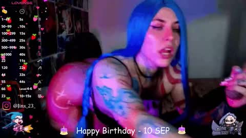 Snapshot of jinx_25 chatting on 09/10/25, 02:55 Jinx online show from 09/10/25, 02:55