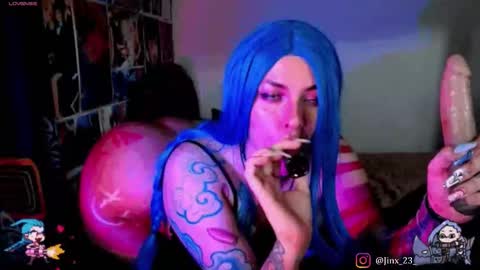 Snapshot of jinx_25 chatting on 09/30/25, 11:21 Jinx online show from 09/30/25, 11:21