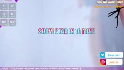 Juan Miguel online show from 12/21/25, 10:00