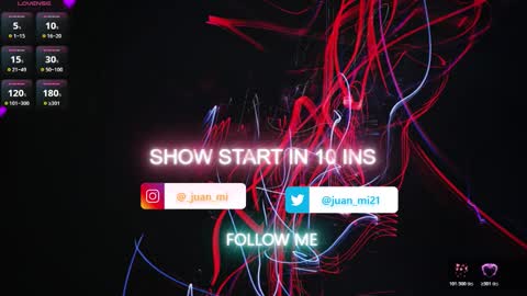 Juan Miguel online show from 01/19/26, 11:03