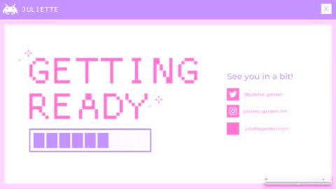 Snapshot of juliette_garden chatting on 11/22/25, 02:43 Here most days 3 online show from 11/22/25, 02:43