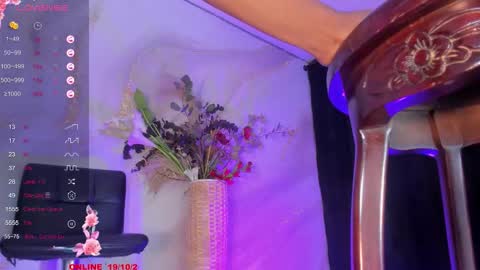 Snapshot of karlaebony_ts chatting on 10/19/25, 02:07 KARLA online show from 10/19/25, 02:07