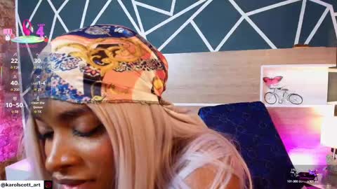 Snapshot of karol_scott1 chatting on 09/18/25, 08:33 KAROL SCOTT online show from 09/18/25, 08:33
