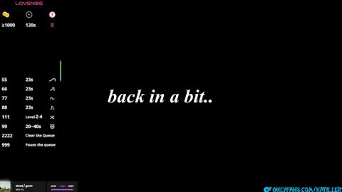 Katie online show from 02/15/26, 05:20