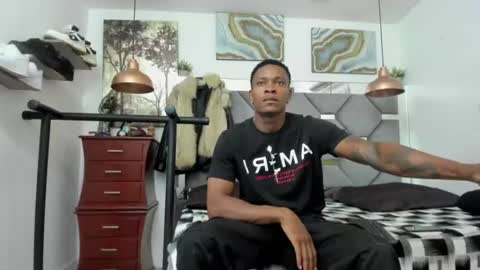 HOT MEN BLACK online show from 07/02/26, 11:11