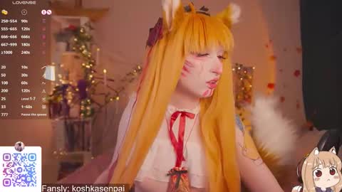 koshkasenpai online show from 10/26/25, 11:38