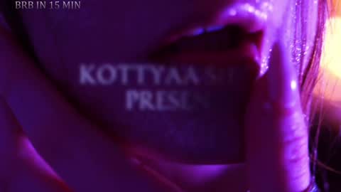 Kottyaa cb FOLLOWING  online show from 01/08/25, 05:59