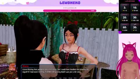 Snapshot of lewdnekonya chatting on 11/06/25, 02:12 Nemu Konishi online show from 11/06/25, 02:12