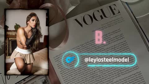 Snapshot of leyla_steel chatting on 12/12/24, 09:15 INSTA leylasteel model online show from 12/12/24, 09:15