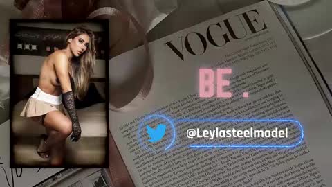 Snapshot of leyla_steel chatting on 01/21/25, 06:34 INSTA leylasteel model online show from 01/21/25, 06:34
